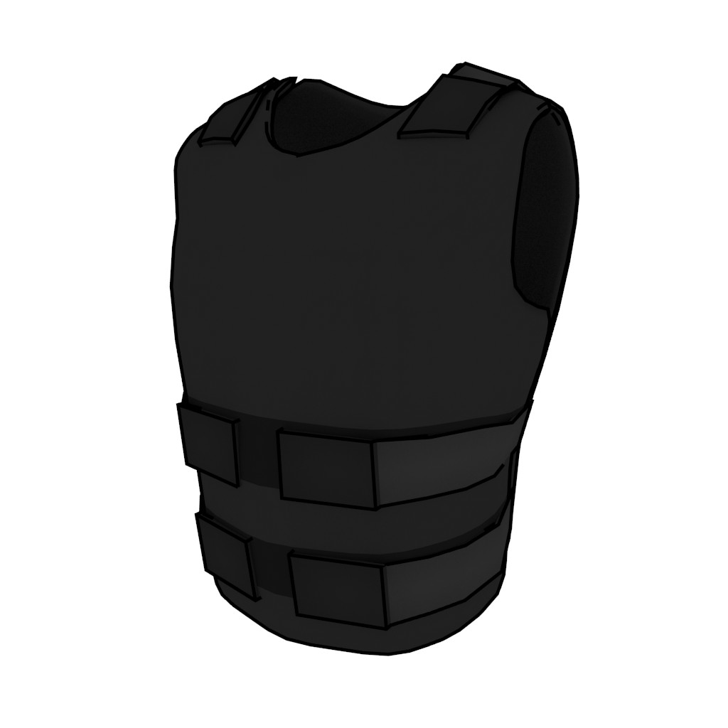 kevlar bulletproof vest basic preview image 4